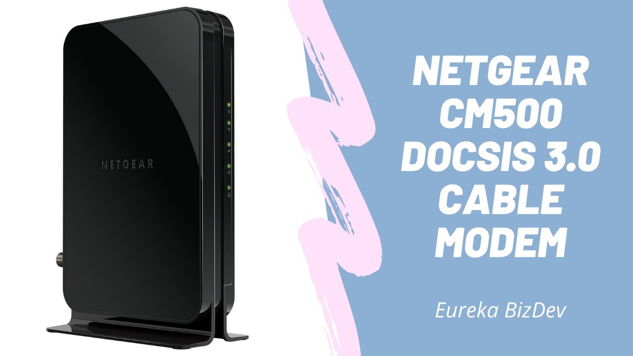 NETGEAR CM500 DOCSIS 3.0 Cable Modem | Amazon | Review