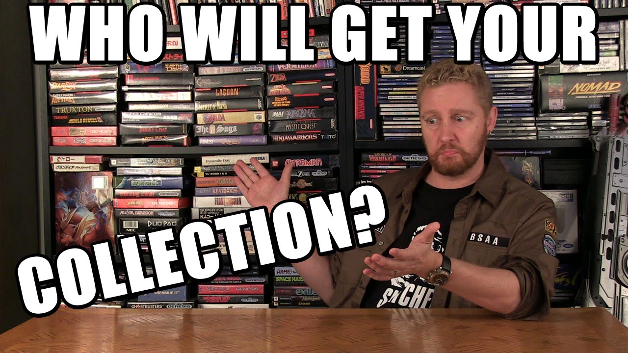 Thumbnail for WHO WILL GET YOUR COLLECTION? (Lifespiller79 response) - Happy Console Gamer