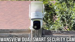 Wansview Smart 360 2k Dual Cam Security Camera