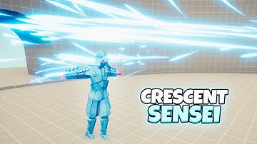 CRESCENT SENSEI vs EVERY FACTION | TABS Totally Accurate Battle Simulator Gameplay