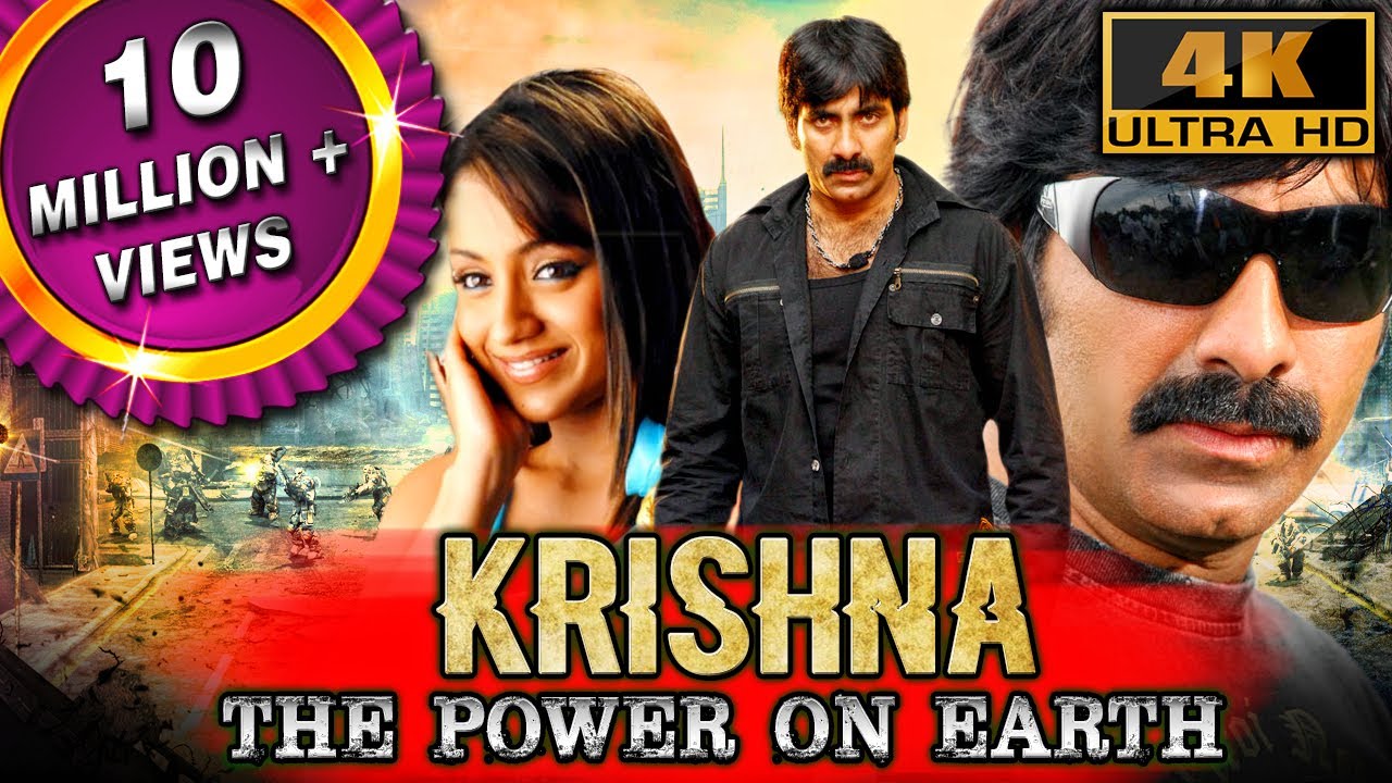 Krishna The Power On Earth 4K ULTRA HD Full Hindi Dubbed Movie  Ravi Teja Trisha Krishnan