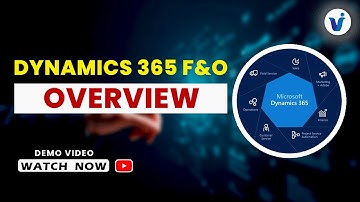 Microsoft Dynamics 365 Finance and Operations Overview || Online Training Demo By Visualpath