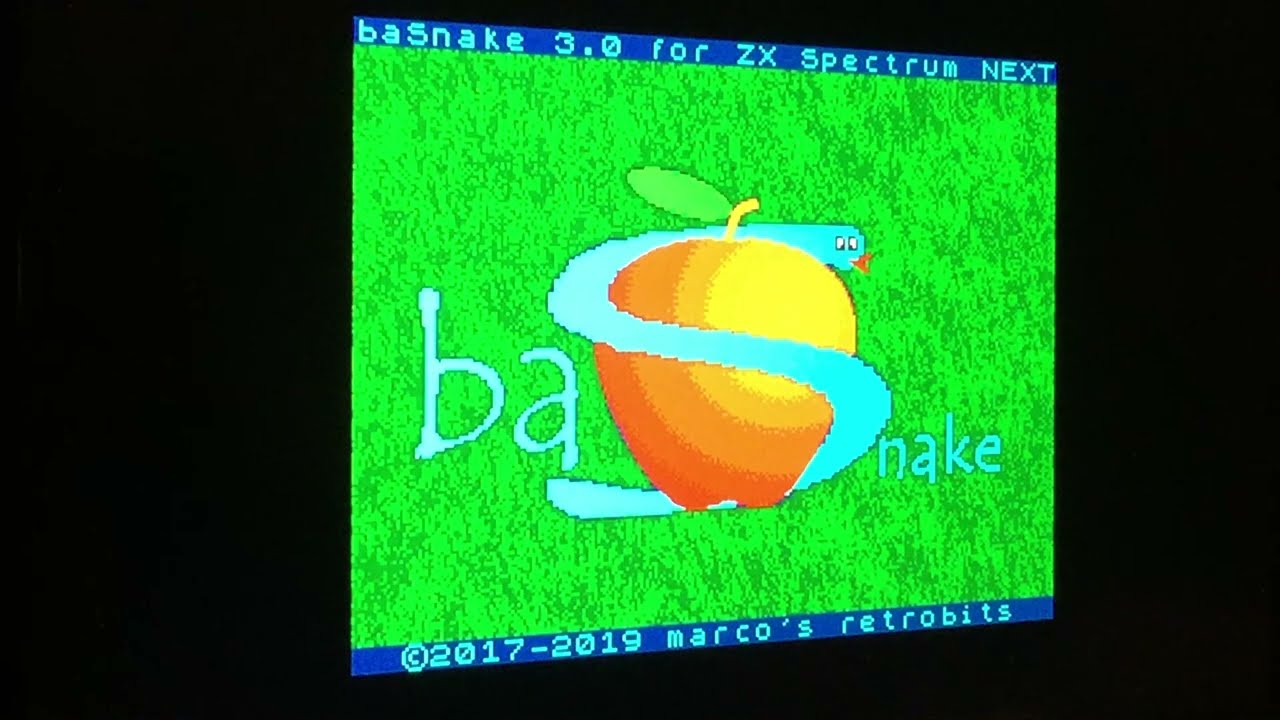 ZX Spectrum NEXT / BaSnake v3.0 [Default Speed: Allegro / Garden 1