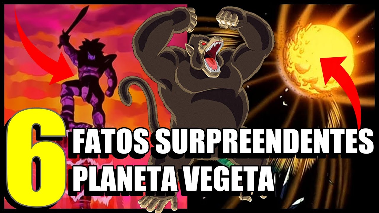 6 FATOS SURPREENDENTES SOBRE o PLANETA VEGETA, o PLANETA NATAL DOS  SAIYAJINS 