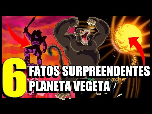 6 FATOS SURPREENDENTES SOBRE o PLANETA VEGETA, o PLANETA NATAL DOS  SAIYAJINS 