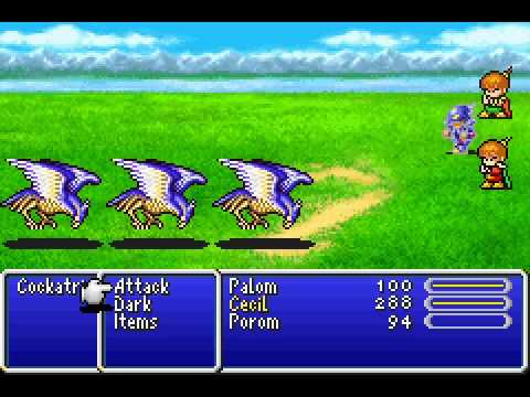 Game Boy Advance Longplay [108] Final Fantasy IV Advance (part 1 of 6)