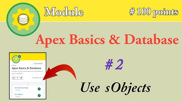 Use sObjects | Apex Basics & Database | Trailhead
