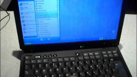 IBM THINKPAD R40e LAPTOP PENTIUM 4 M 2.2GH 752MB  XP