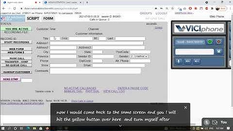 HOW THE VICI SYSTEM MAKE AUTO-DIAL or AUTOMATED CALLS OUTBOUND