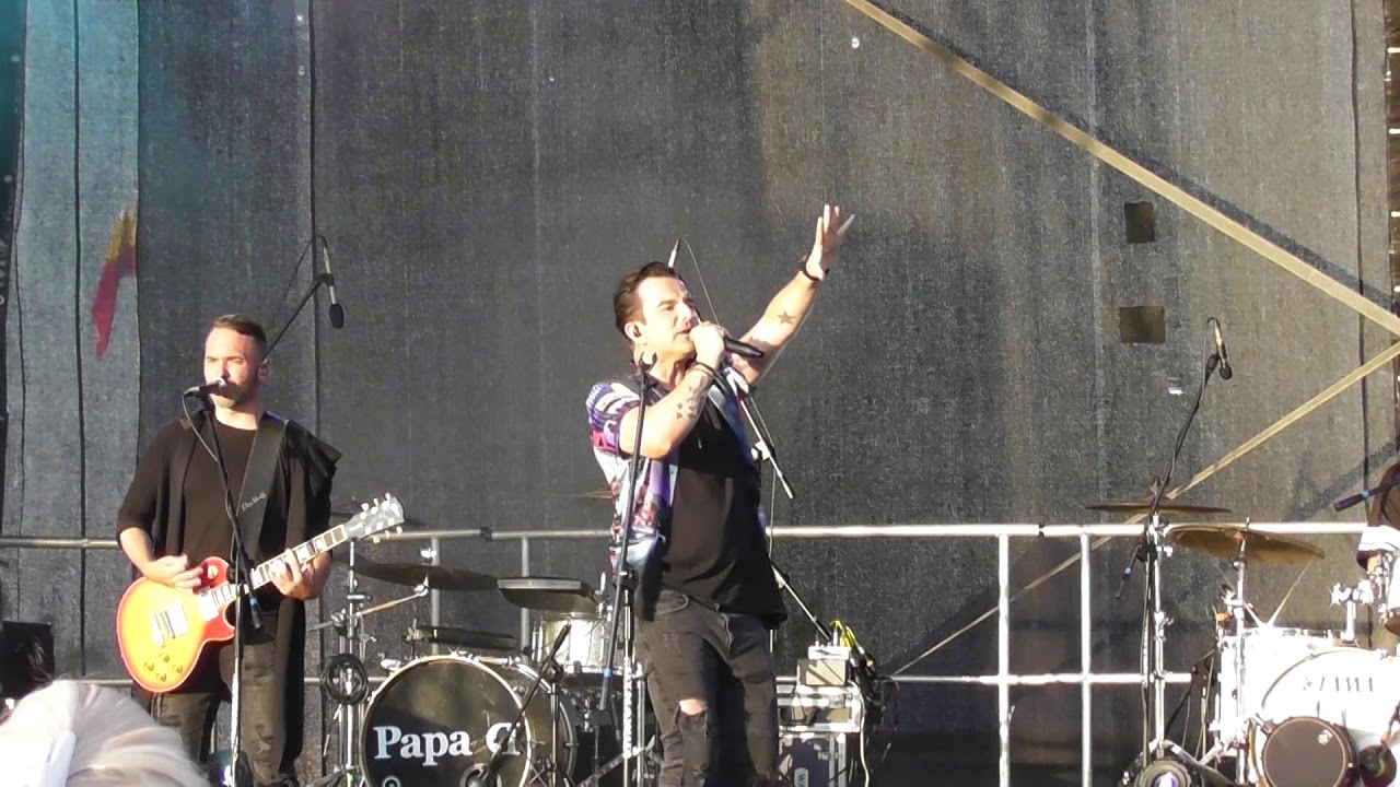 Piknik strażacki . Kowal 17.08.2019r . Fragment koncertu - Loka