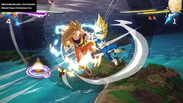SS3 Goku (Z-End) vs. SS3 Vegeta (Daima) - DBSZ
