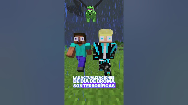 Minecraft con los mobs del dia de broma