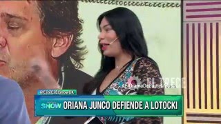 Oriana Junco visitó el programa y habló de la polémica con Lotocki