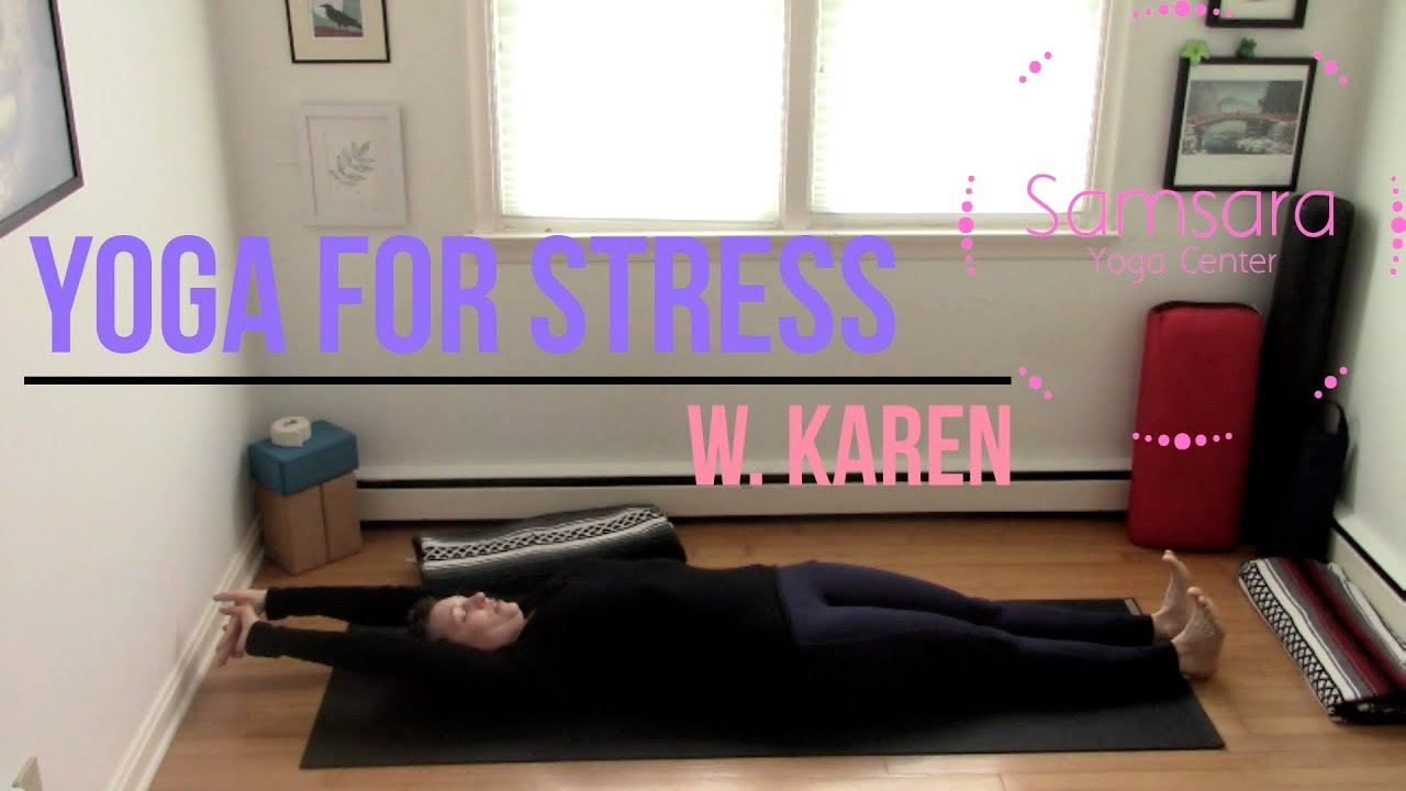 Yoga for Stress Relief 30 mins YouTube