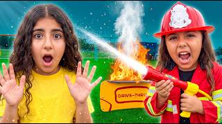 Kids Play Firefighter Funny Rescue Mission 🚒🔥| Fire Engine Truck #kidsvideos