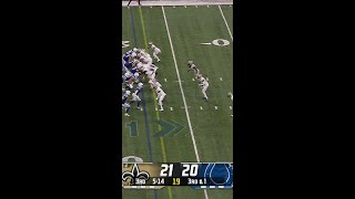 Zack Moss with a huge gain vs Saints