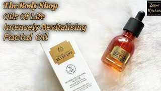 The Body Shop Oils Of Life Intensely Revitalising Facial Oil Review & Demo By  Zooni Kitchen screenshot 5