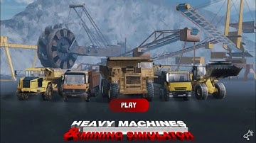 Map 1-1 ( Iron Falls ) Heavy Machines & Mining Simulator