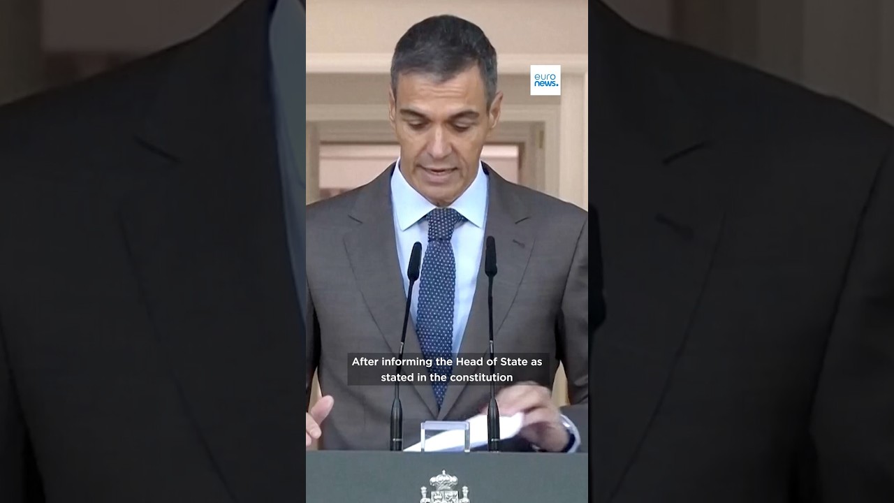 Spanish prime minister announces snap general election