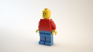 3ds max modeling - LEGO MAN Part1