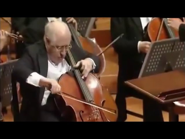 Dvorak - Concerto pour violoncelle & orch: 2e mvt : M.Rostropovitch / Symph Boston / S.Ozawa