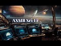 ASMR Sci-Fi: Spacestation Traffic Control Ambience (with inaudible radio chatter)