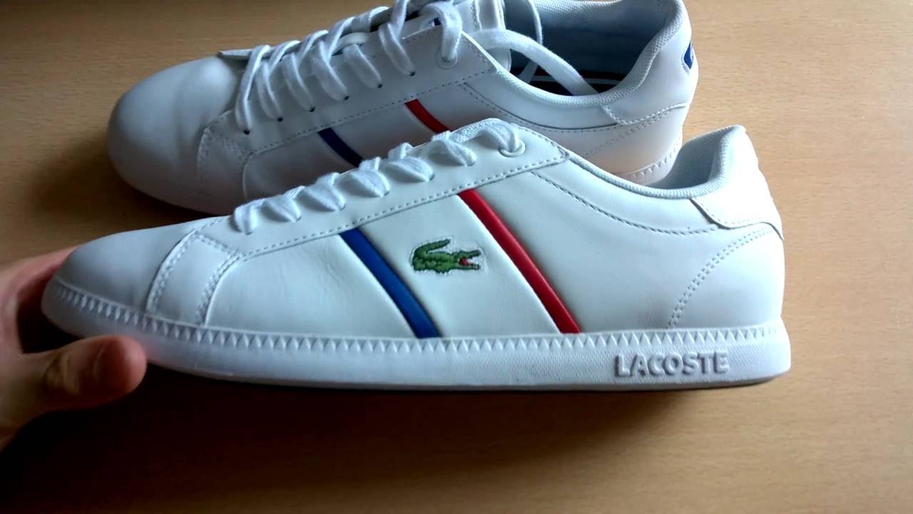 stribet Følg os aftale Unboxing butów/ shoes LACOSTE GRADUATE EVO TCL - YouTube