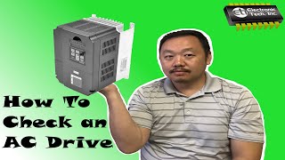 One Simple way to check if an AC drive is good
