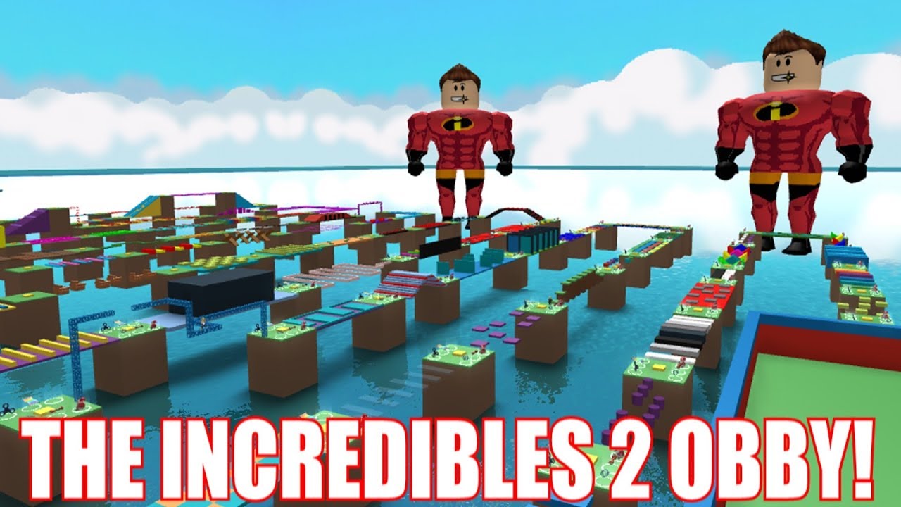 Roblox Escape The Incredibles 2 Obby Youtube - roblox escape the incredibles 2 obby