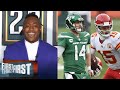 Brandon Marshall reacts Kansas City Chiefs vs New York Jets Week 8 with Mahomes vs Sam Darnold