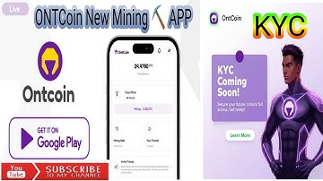 Ont Coin New Mining ⛏️ APP/How Create Account/KYC P2P Coming Start/Fully Details Review 