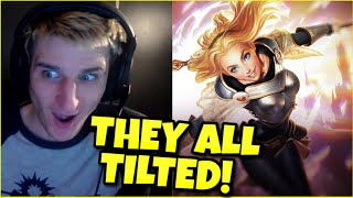 FULL AP LUX tilted the enemy like never before.... (League of LEgends