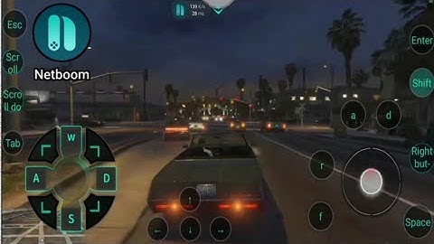 GTA 5 NETBOOM CLOUD GAMING APP || HIGH ULTRA GRAPHICS GAMEPLAY ||