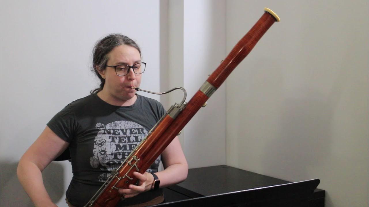 Bassoon Etude Milde Scale and Arpeggio Etudes Op. 24 no. 23 (F sharp