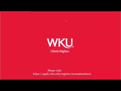 WKU Virtual Admitted Student Session