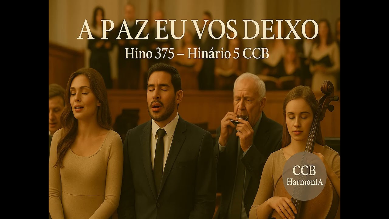 Hino 375 – A Paz Eu Vos Deixo | Dueto + Coral