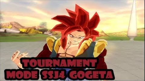 DBZ BT2 - Tournament mode, MASTER DIFFCULT...but with SSJ4 Gogeta