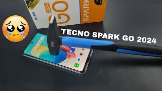 Tecno Spark Go 2024 Screen Scratch Test 🔨🛠️ | Spark Go 2024 Durability Test