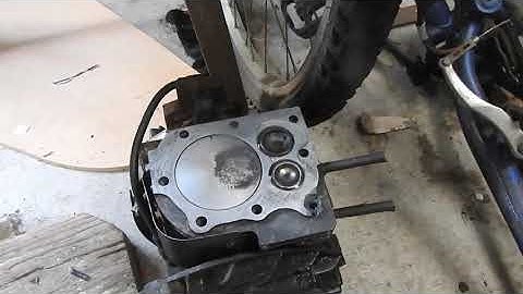 Briggs And Stratton Lapping The Valves