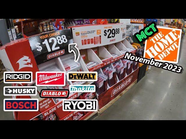 New Home Depot Tool Deals Beat their Black Friday Promos (11/2/23)