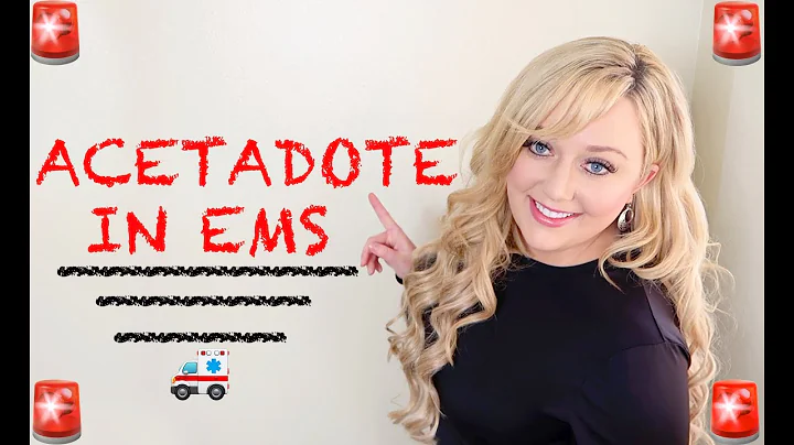 EMT/Paramedic Medication Notecards || Acetadote