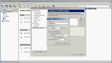 How to setup Eudora Mail 8 to use outMail