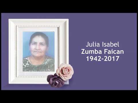 Video Homenaje de Julia isabel Zumba Faican jaramillo andrea