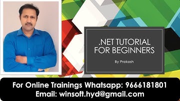 C# Tutorial for Beginners by Prakash | Student Total, Average and Result using C#