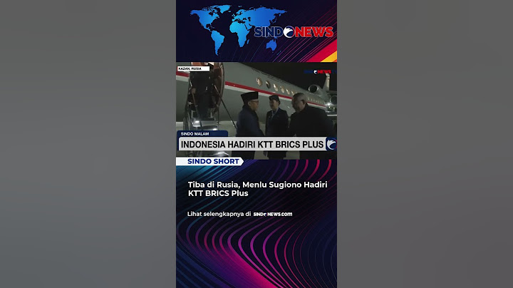 Tiba di Rusia, Menlu Sugiono Hadiri KTT BRICS Plus
