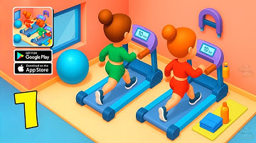 Perfect Gym - Gameplay Walkthrough Part 1 - Hyper Casual Games! (iOS, Android)