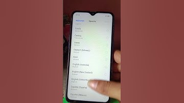 Realme 3i mobile #smartphone  language change easy setting
