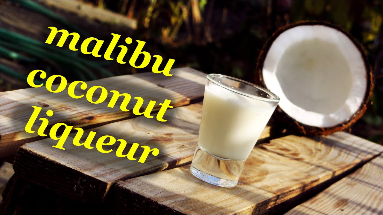 How to make coconut liqueur Malibu - YouTube