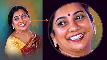 Digital Smudge Painting tutorial in photoshop