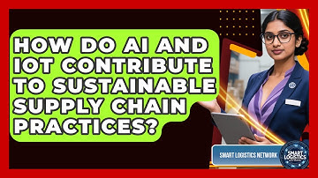 How Do AI and IoT Contribute to Sustainable Supply Chain Practices? | Smart Logistics Network News
